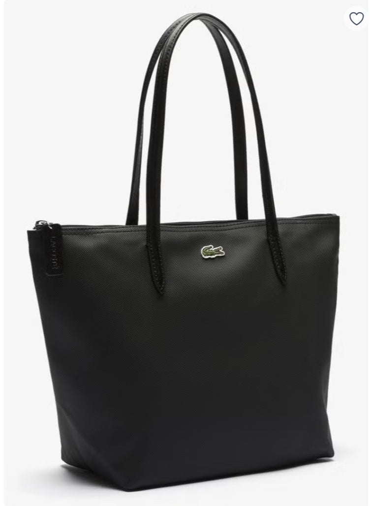 Lacoste Women's L12.12 Concept Fashion Versatile Large Capacity Zipper Handbag Single Shoulder Bag Tote Bag Camera Bag Medium - Image 5