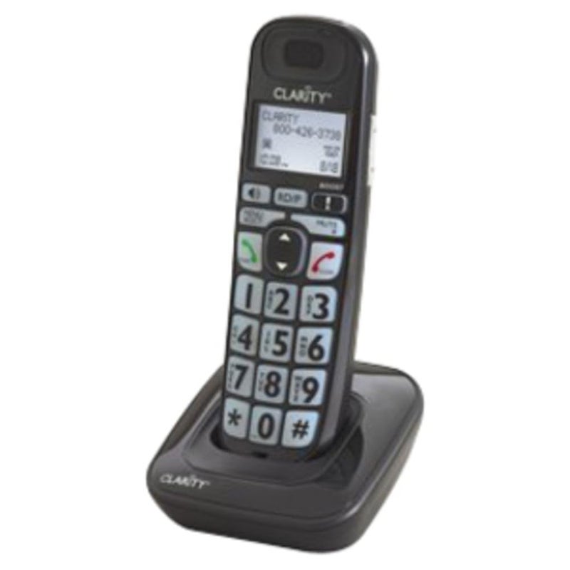 Clarity 52703P na 1Handset Landline Telephone Accessory handset for the model D703 Black