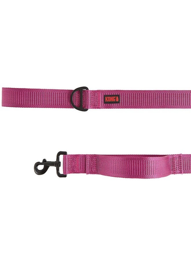كونج مقبض KONG Max HD للتحكم المروري، متين للغاية، سريع التحكم، بطول 6 أقدام (وردي) - Image 1