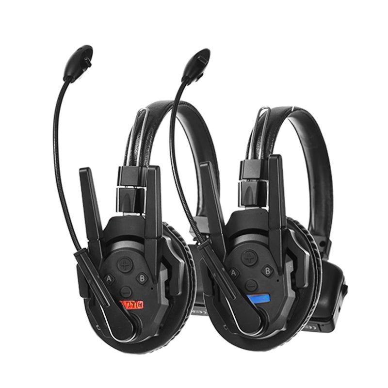 Wireless Headset: 500M Communication Range, Smart 2.0 AEC, Boost Mode - Master Algorithm, Rechargeable Batteries for Film Shooting, Live Events, Conferences & Seminars - Image 1