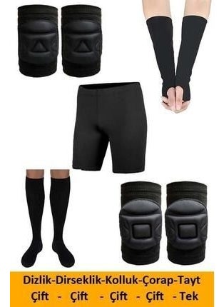 Liggo Volleyball Knee Pad Elbow Pad Arm Sleeve Tights Socks Set  - Image 1