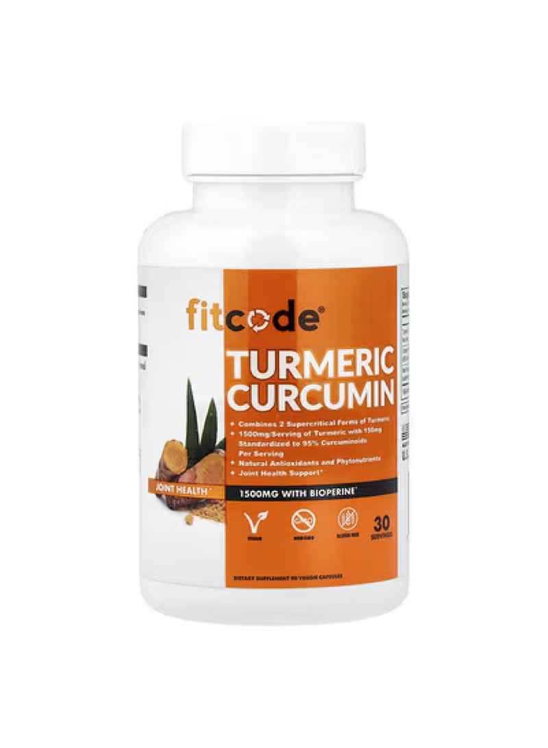 فيتكود الكركمين والكركمين، 90 كبسولة نباتية
