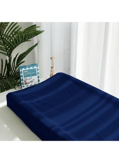 Biloban Biloban Waterproof Changing Pad Cover/Change Table Cover Sheets, 2 Pack Navy Blue Changing Pad Covers for Baby Boys & Girls, Ultra Soft  - Image 4