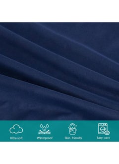 Biloban Biloban Waterproof Changing Pad Cover/Change Table Cover Sheets, 2 Pack Navy Blue Changing Pad Covers for Baby Boys & Girls, Ultra Soft  - Image 2