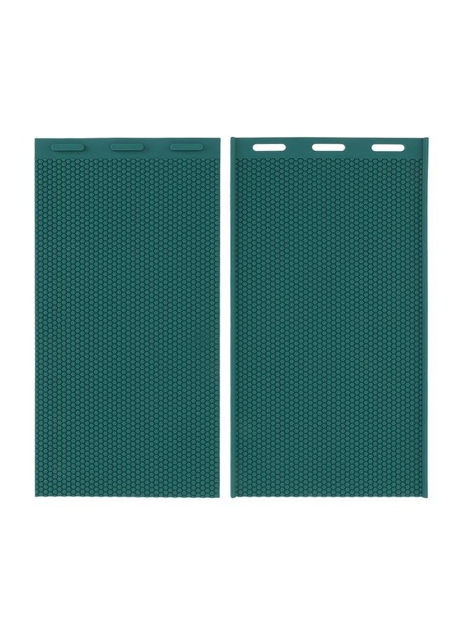 NIBEMINENT 2Pcs Honeycomb Sheet DIY Beeswax Press Mold Light Weight Beehive Foundation Sheet for Bee Farm Home Factory  - Image 1