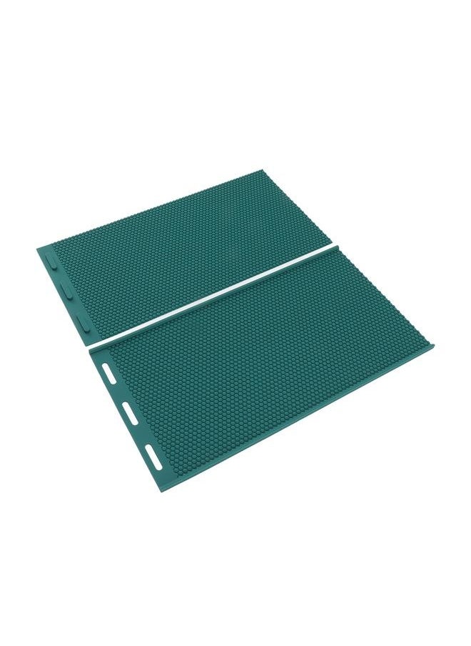 NIBEMINENT 2Pcs Honeycomb Sheet DIY Beeswax Press Mold Light Weight Beehive Foundation Sheet for Bee Farm Home Factory  - Image 4