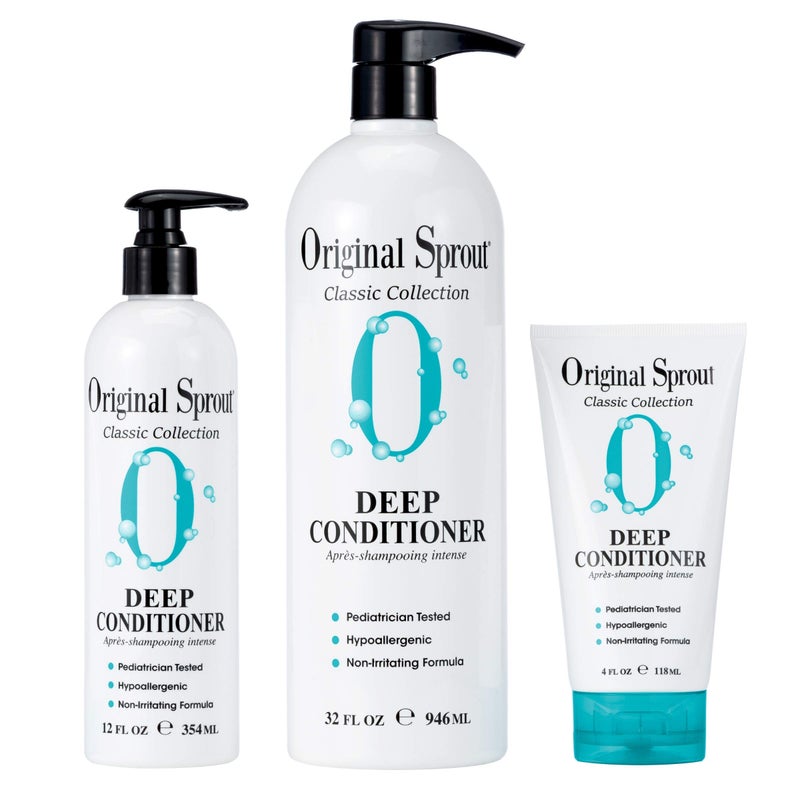Original Sprout Deep Conditioner. Organic Vegan Deep Conditioning Treatment for Hair Care. 32 Ounces. 2 Pack. - Image 3