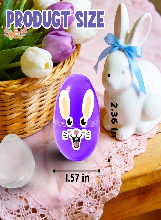 LUKBERA 24 Pcs Easter Prefilled Eggs with Slime Toy for Easter Basket Stuffers, Playdough No-Sticky Squeeze Putty Butter Slime Party Favor for Kids - Image 2