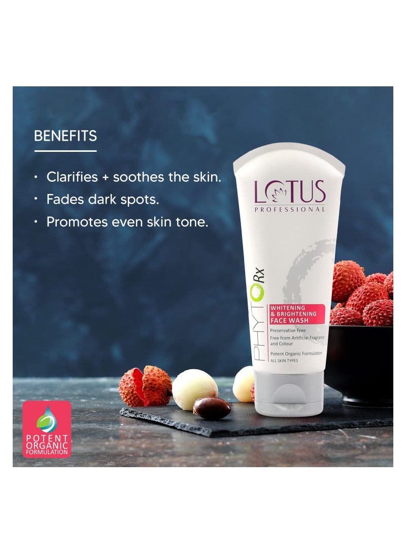 Lotus Professional Lotus Professional Phyto Rx Whitening And Brightening Face Wash 80 G  - Image 3