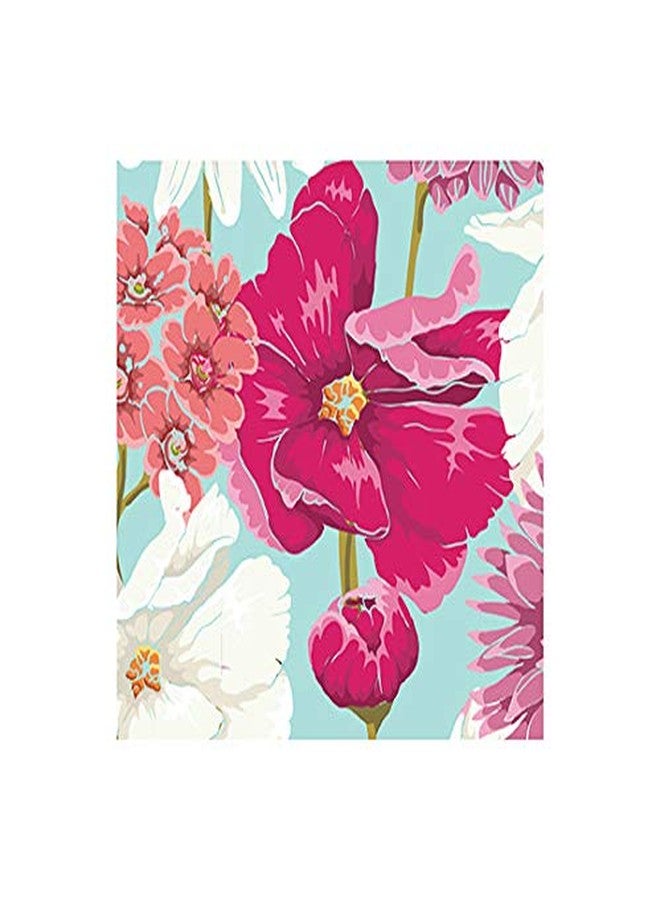 HARMAN Pack of 16 Harman Magnolia Forest Paper Napkin Blue Guest 4.5" x 8" - Image 4