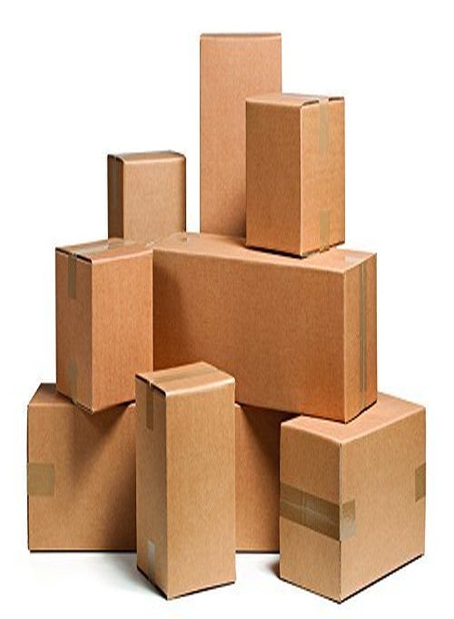 YNK Brown Packaging Corrugated 7.5x4.5x3.5 inch 3 Ply Boxes for Moving, Shipping, Storage, Heavy Duty use (25 pcs) - Image 3