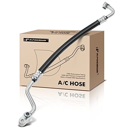 A-Premium APremium AC Discharge Line Hose Assembly Compatible with Honda Civic 2012 2013 2014 2015 18L Coupe Compressor to Condenser - Image 1