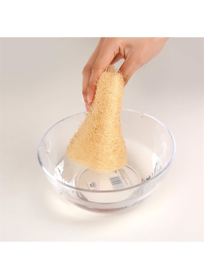 YEMTAL Natural Loofah Sponges Organic Luffa Bath Shower Sponge Exfoliating Body Back Scrubber for Men Women Adults SPA Beauty Bathing Daily Care - 4 PCS - Image 3