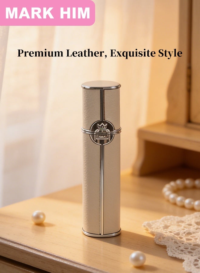 MARK HIM Paris-Inspired Luxury Perfume Gift Set, Iconic Eau de Parfum for Women (50ml + 12ml Travel Spray with Lambskin Case), Long-Lasting Floral Vanilla Fragrance EDP - Image 5