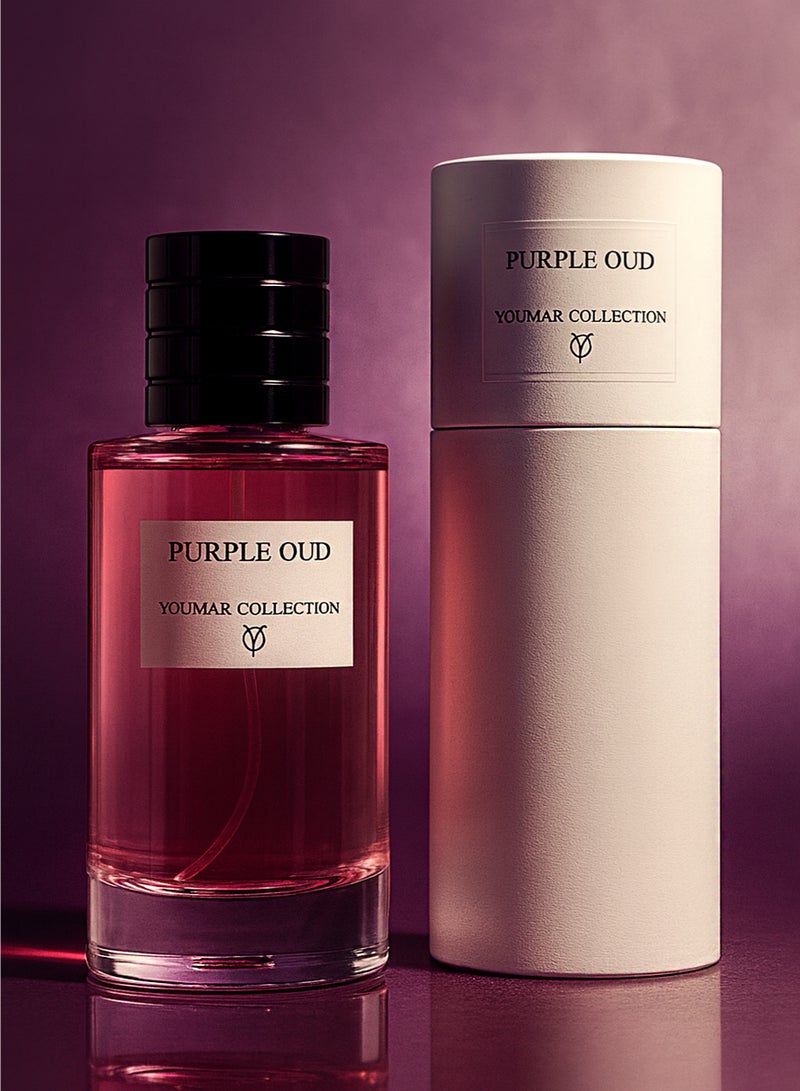 يومار أفضل عطر للجنسين من مجموعة يومار، عود بنفسجي 100 مل | عطر يدوم طويلاً للجنسين بمزيج فاخر من العود والجلد والتوابل المنعشة للرجال والنساء - Image 2