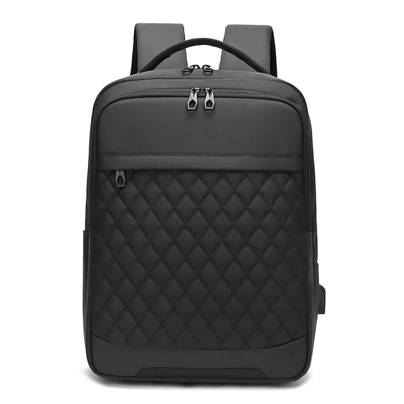 Impulse Visionvault 30L Unisex Water Resistant Travel Laptop Backpack with USB Charging Port/Office Bag/School Bag/College Bag/Business Bag Fits Up to 16 Inch Laptop with 1 Year Warranty (Black) - Image 1