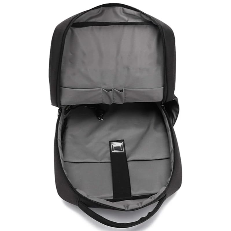 Impulse Visionvault 30L Unisex Water Resistant Travel Laptop Backpack with USB Charging Port/Office Bag/School Bag/College Bag/Business Bag Fits Up to 16 Inch Laptop with 1 Year Warranty (Black) - Image 4