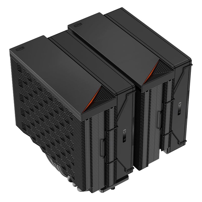 PCCOOLER CPS - RZ620 Black - 265W TDP - Dual Tower 6 * 6 Heat Pipe CPU Air Cooler with Adjustable PWM Three Mode Fans - Air Cooler for Intel LGA 115X/1200/1700 - AMD AM3/AM4 (RZ620-BKNWNX-GL) - Image 2