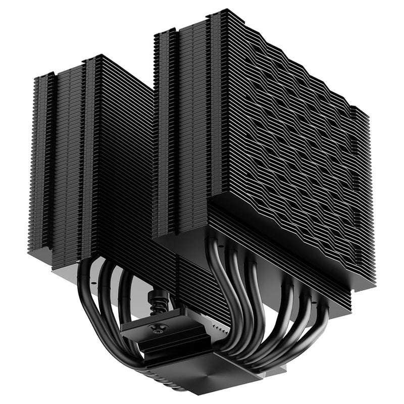 PCCOOLER CPS - RZ620 Black - 265W TDP - Dual Tower 6 * 6 Heat Pipe CPU Air Cooler with Adjustable PWM Three Mode Fans - Air Cooler for Intel LGA 115X/1200/1700 - AMD AM3/AM4 (RZ620-BKNWNX-GL) - Image 3