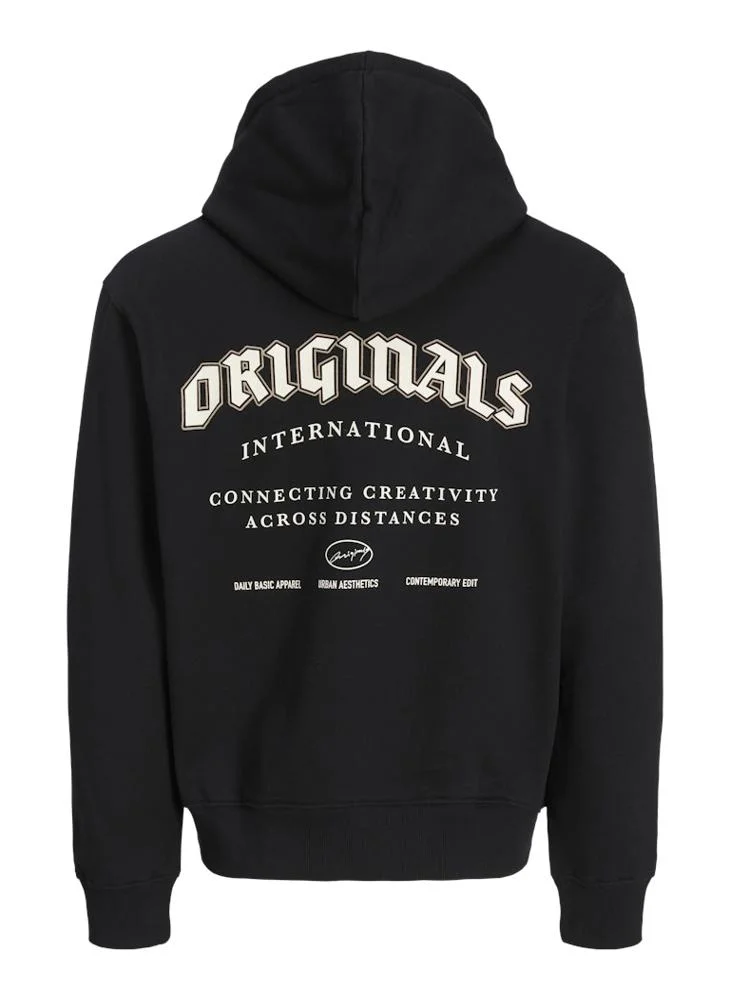 JACK & JONES Graphic Pullover Hoodie
