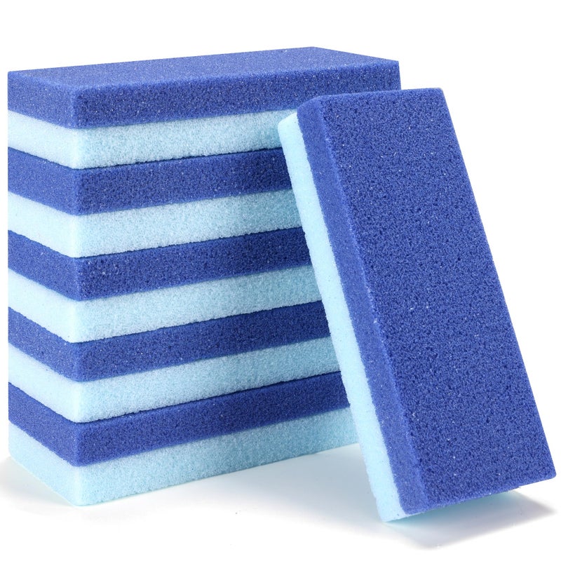 EWAGOA 6 Pack Foot Pumice Stone for Feet Callus Remover, EWAGOA Pedicure Tools for Feet, Foot Exfoliator and Foot Scrubber Dead Skin Remover Cracked Heel Repair (6-Blue) - Image 1