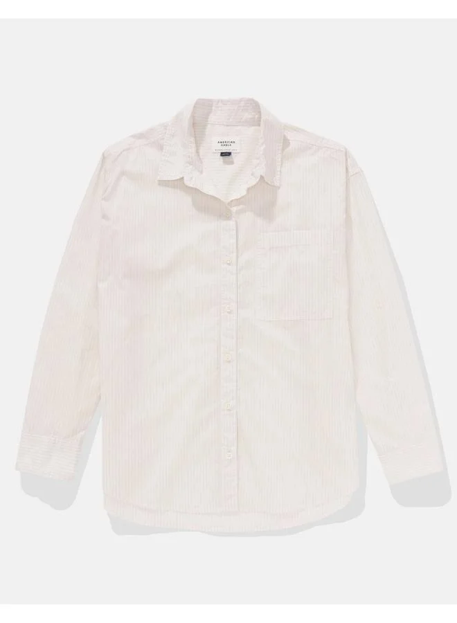 American Eagle AE Perfect Button-Up Shirt