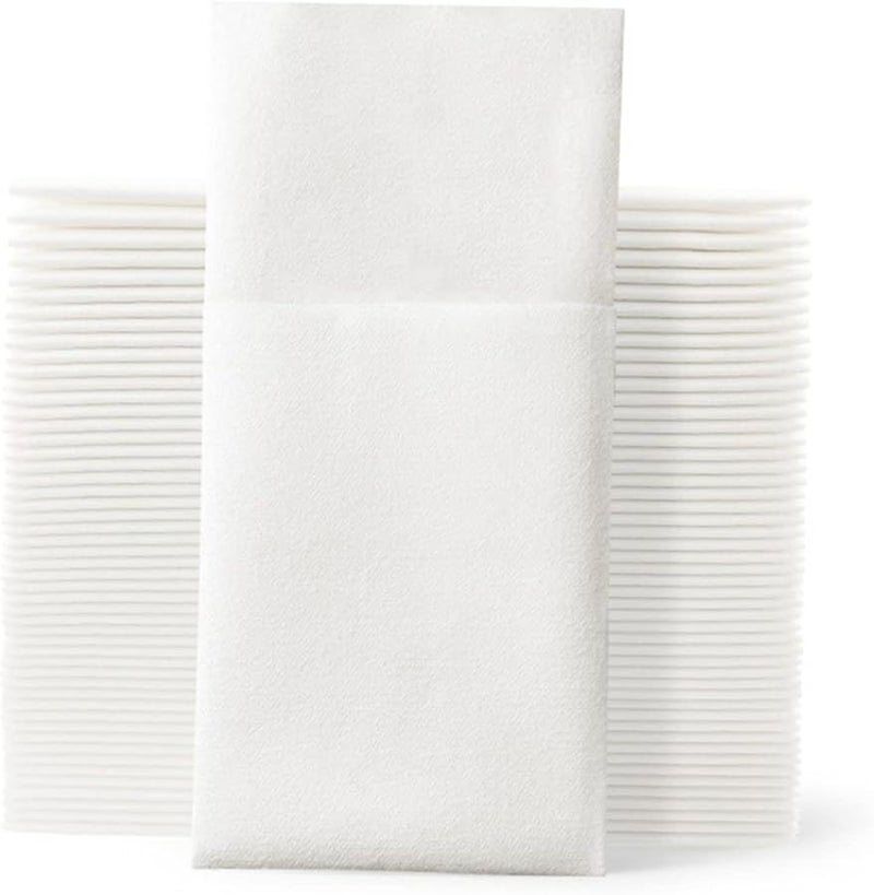 50 Pcs Disposable Dinner Napkins Thickened for Parties Events Hotel Use Dust Design - Image 1