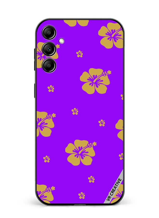 VR CREATIVE Protective Case Cover For Samsung Galaxy A15 5G/A15 Hibiscus Design Multicolour - Image 1
