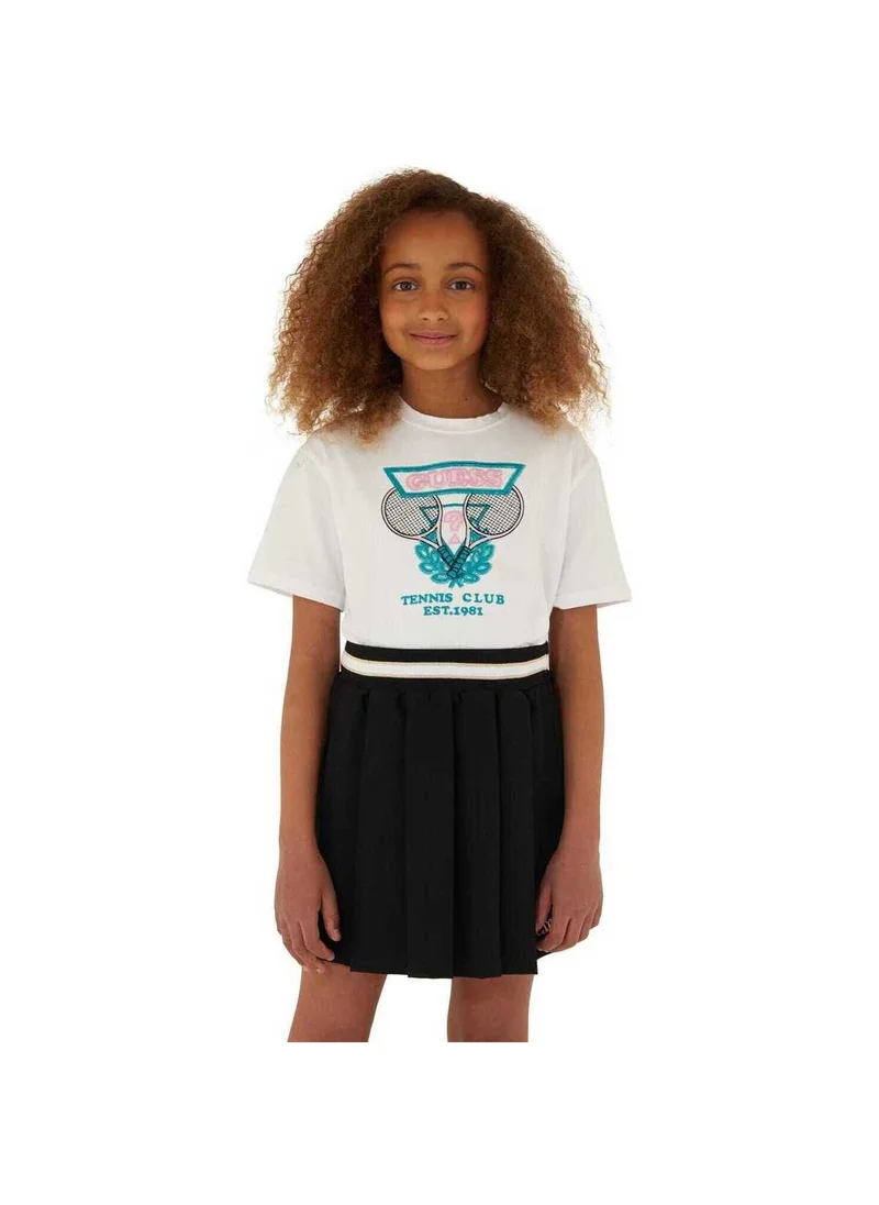 GUESS Kids Graphic Crew Neck T-Shirt