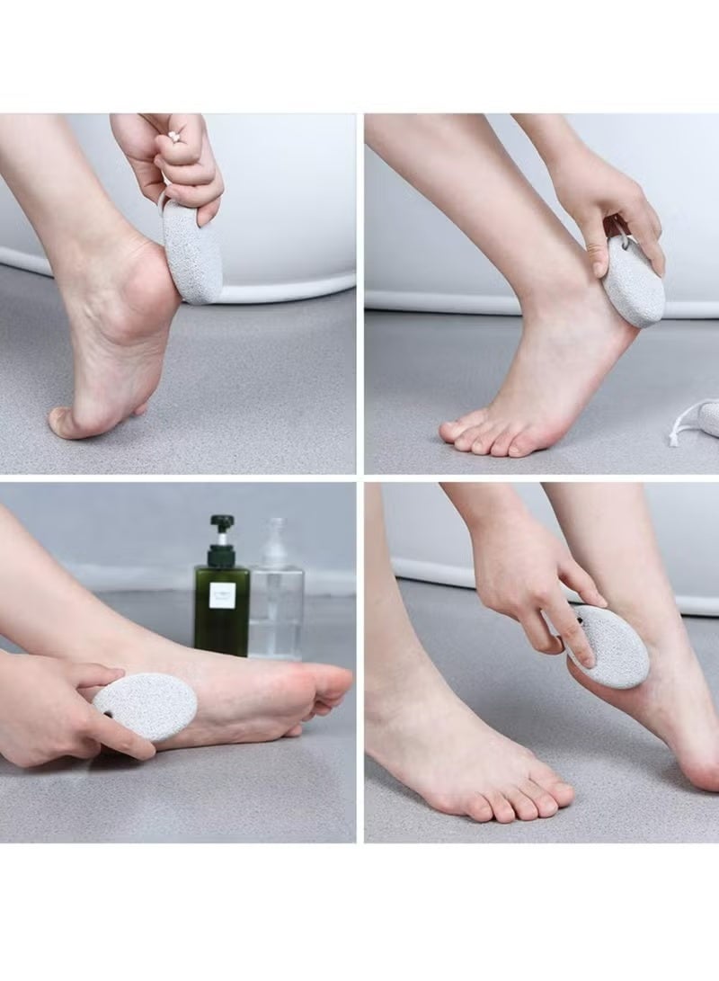 Premium Natural Pumice Stone for Feet and Hands – High-Quality Pedicure Tool for Exfoliating Calluses and Removing Dead Skin, Ideal Foot Scrubber for Men and Women - Image 2