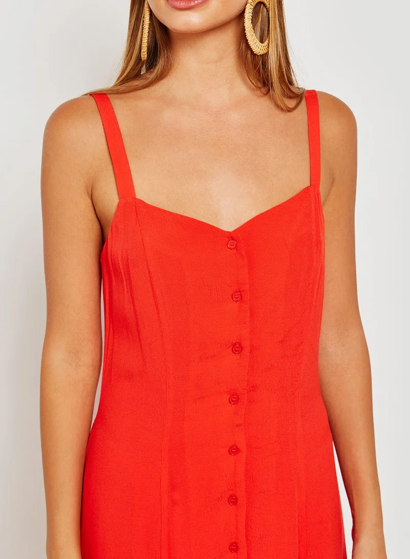 FOREVER 21 Button Through Dress