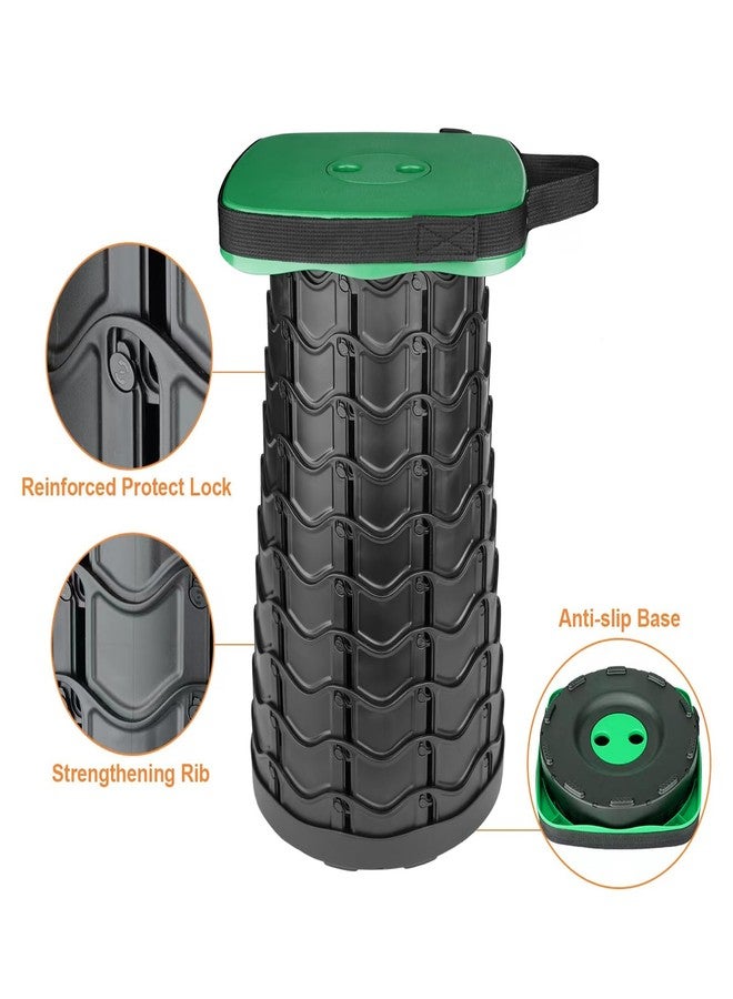 Boreeman كرسي بوريمان القابل للطي، كرسي مربع محمول، خفيف الوزن ولكنه أكثر متانة مع قدرة تحمل تصل إلى 400 رطل، كرسي قابل للطي مطور للتخييم وصيد الأسماك والمشي لمسافات طويلة والشواء (مربع أخضر عسكري) - Image 4