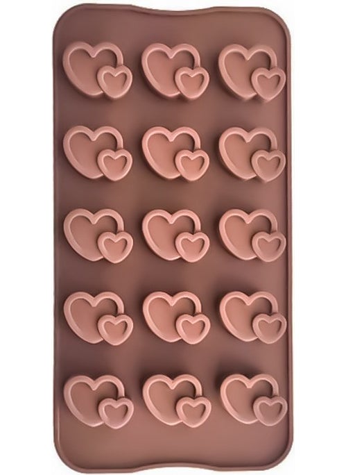 Double Heart Silicone Chocolate Mold - pzsku/Z1102E302BDE86C0FB7F6Z/45/_/1730564079/4b8053e4-334a-4166-b17d-ef34ed1b5fef