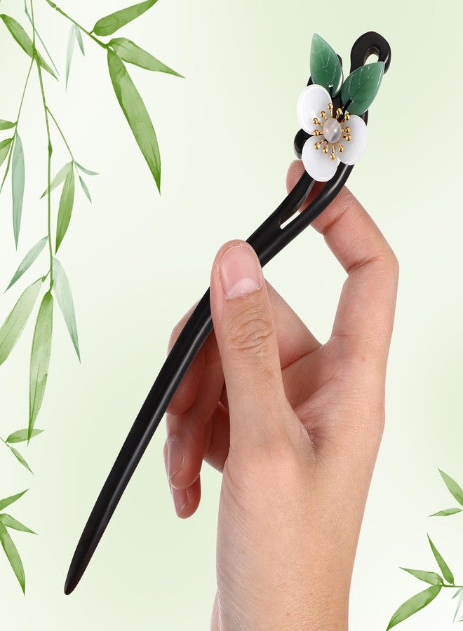 IMIKEYA Retro Hair Stick Ebony Hairpin Handmade Hairpin Wooden Pole Accessory for Occasion - Image 4