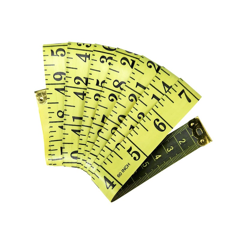 Sewing Tape Measure 2 Pack Double Scale Soft Tape Measuring Body Weight Loss Medical Body Measurement Sewing Tailor Cloth Ruler Dressmaker Flexible Ruler Tape Measure Multicolor 60Inches 50cm - Image 4