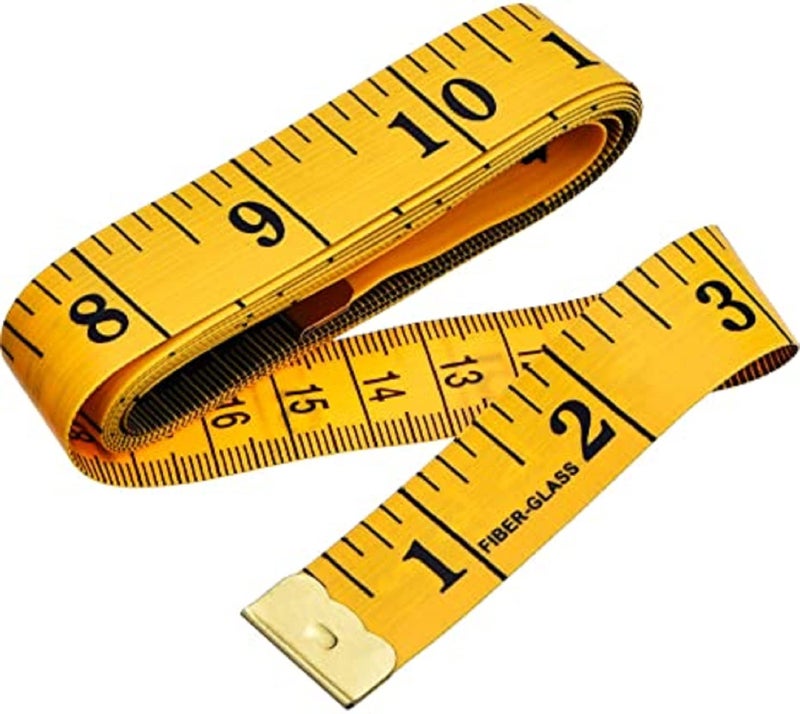 Sewing Tape Measure 2 Pack Double Scale Soft Tape Measuring Body Weight Loss Medical Body Measurement Sewing Tailor Cloth Ruler Dressmaker Flexible Ruler Tape Measure Multicolor 60Inches 50cm - Image 5