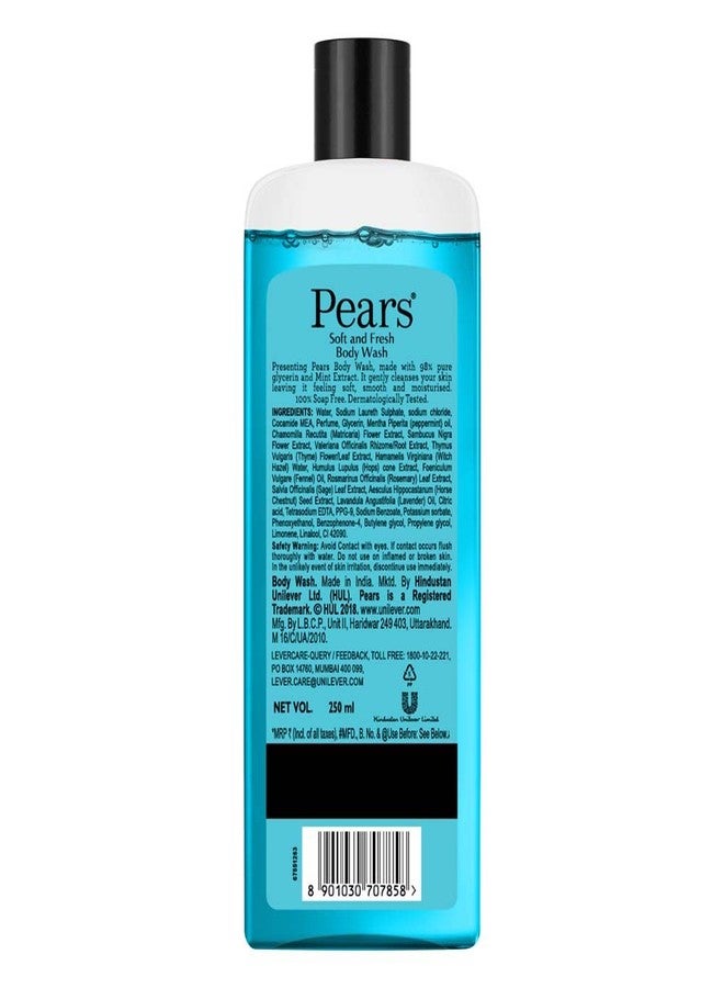 Pears Soft and Fresh Shower Gel, 250ml & Pears Oil Clear and Glow Shower Gel, 250ml - Image 4