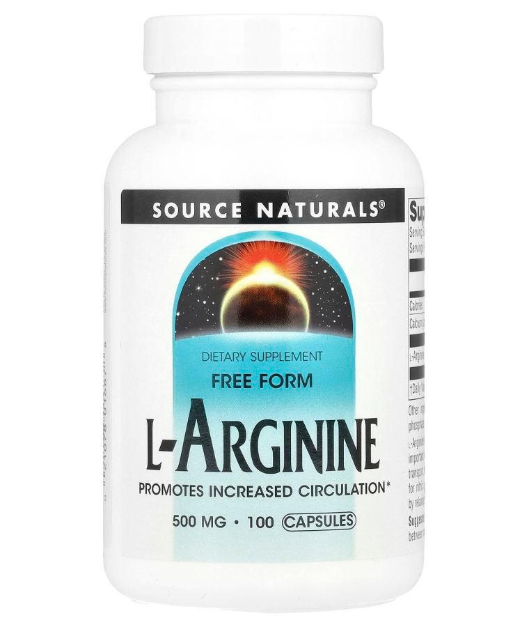 L-Arginine Free Form 100 Capsules
