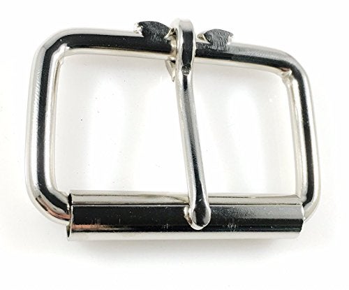 Dangerous Threads Heavy Duty Roller Buckle - Nickel Finish - Various Sizes (1 Piece, Nickel - 2") - Image 1