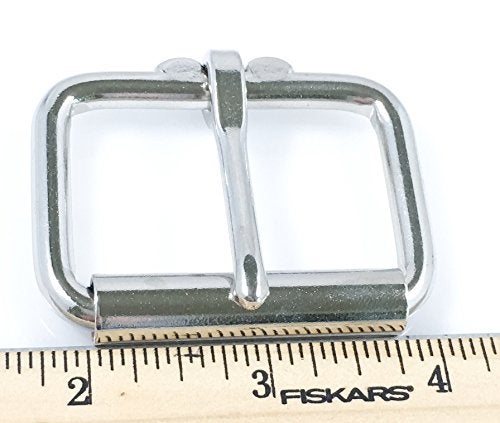 Dangerous Threads Heavy Duty Roller Buckle - Nickel Finish - Various Sizes (1 Piece, Nickel - 2") - Image 5