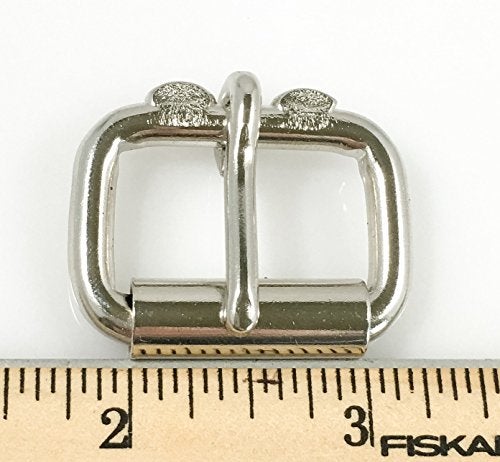 Dangerous Threads Heavy Duty Roller Buckle - Nickel Finish - Various Sizes (1 Piece, Nickel - 2") - Image 2