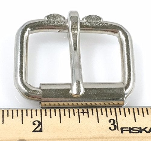 Dangerous Threads Heavy Duty Roller Buckle - Nickel Finish - Various Sizes (1 Piece, Nickel - 2") - Image 3