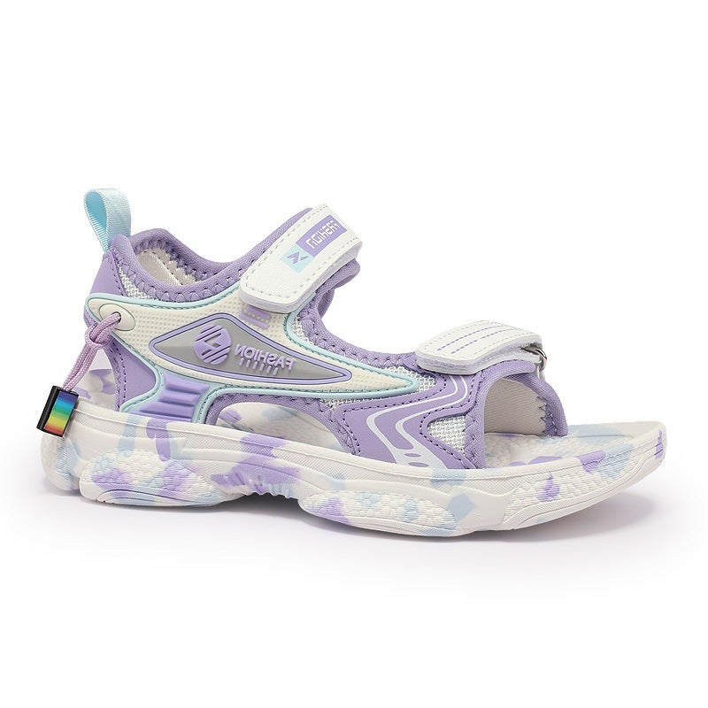 Jinjiang Dachang Children'S Sandals 2023 New Summer Girls Sports Sandals For Middle And Big Children Students Soft Bottom Boys' Defense - Image 1