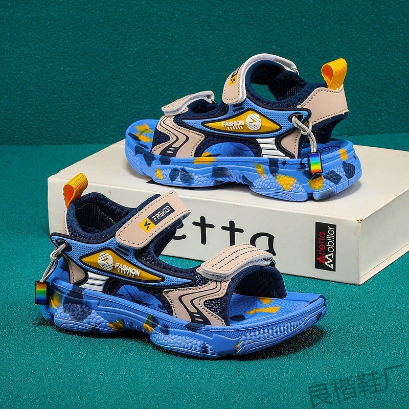 Jinjiang Dachang Children'S Sandals 2023 New Summer Girls Sports Sandals For Middle And Big Children Students Soft Bottom Boys' Defense - Image 4