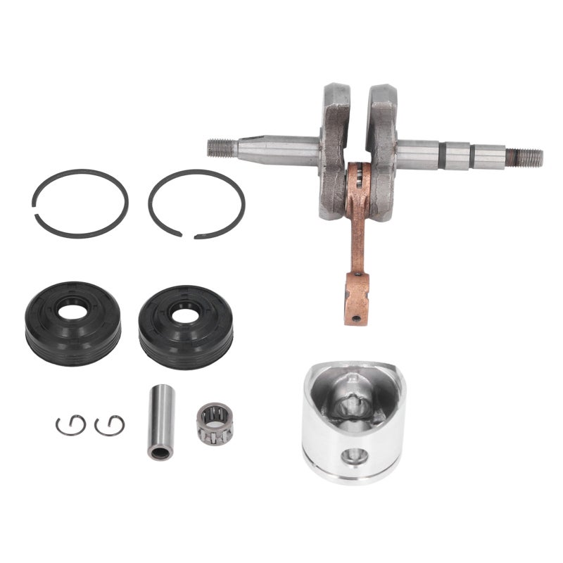 Chainsaw Rebuild Kit: Alloy Steel Construction - High Load Bearing Capacity Chainsaw Crankshaft Kit for Husqvarna 136, 137, 141, 142 Chainsaw Repair & Maintenance - Image 5