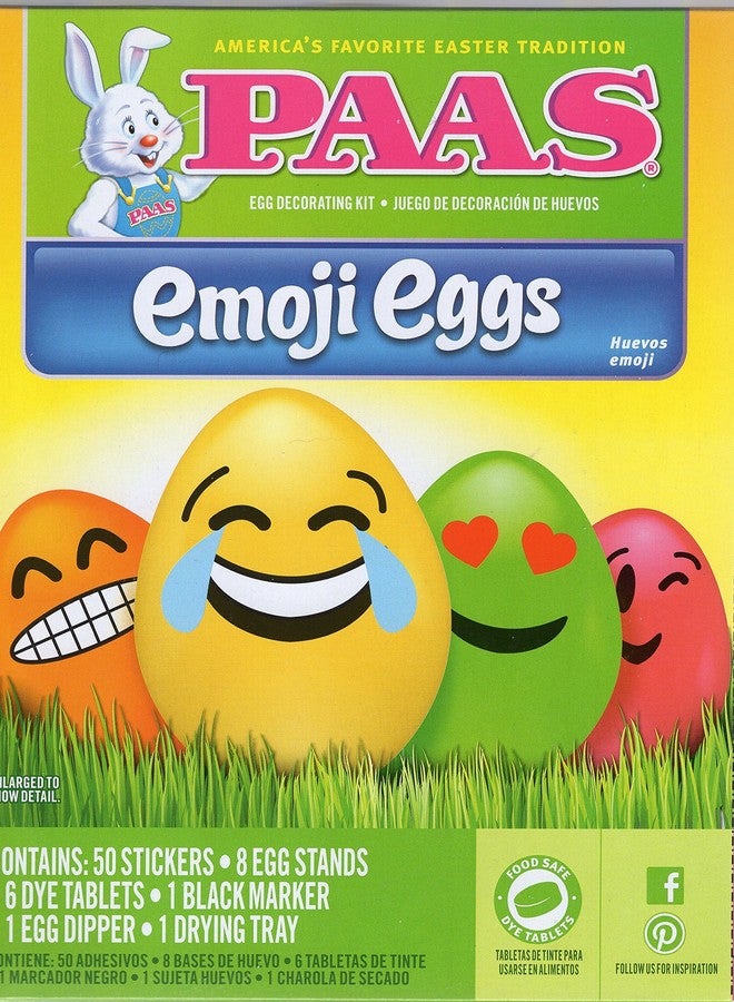 PAAS Emoji Eggs Easter Egg Decorating Kit - Image 2