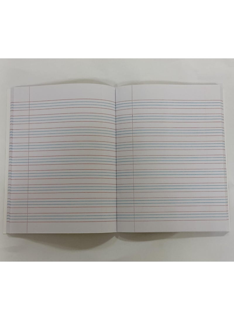 Psi PSEB4LM200 Exercise Book 4 line Left Margine with Index 200 Pages - Image 2