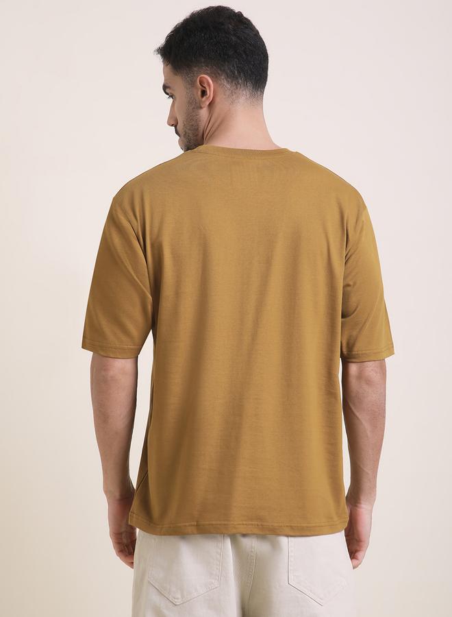 Difference of Opinion Men Oversized Crew Neck Printed T-Shirt - Image 3