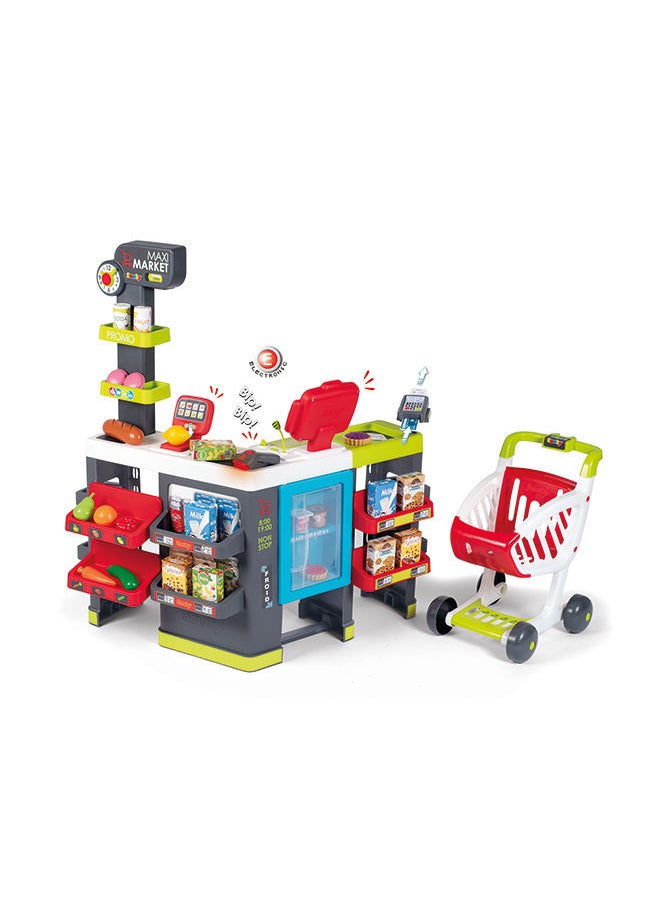 Smoby - Maxi Market And 50 Accessories - Image 1