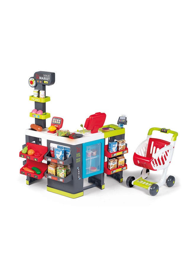 Smoby - Maxi Market And 50 Accessories - Image 1